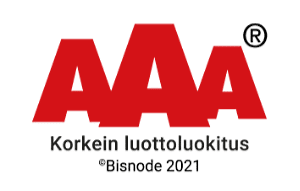 AAA korkein luottoluokitus, Bisnode 2021 – Warmnet